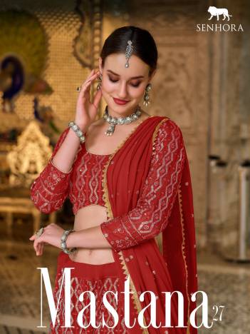 Mastana Vol 30 By Senhora Designer Partywear Lehenga Choli Collection